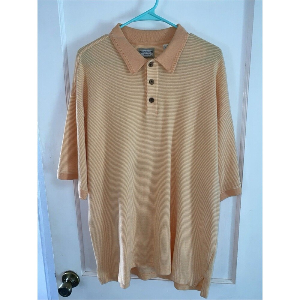 Tommy Bahama Bungalow Brand Shirt Sz Large Polo/golf Shirt